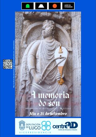 Explicación de los instrumentos medievales expuestos en la exposición del Museo Comarcal "A Memoria do Son" el jueves día 1 a las 19:00 horas
